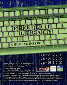 2015 Project Legacy (FLL Teen 2) Poster